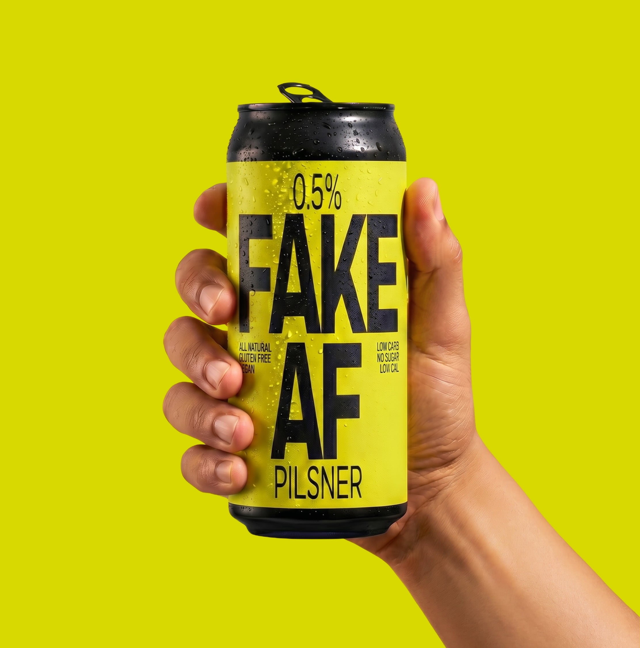FAKE AF Pilsner 440ml can